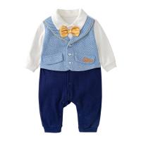Cotton Baby Jumpsuit for boy blue PC
