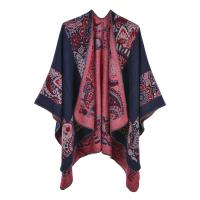 Polyester Women Scarf thermal jacquard mixed pattern PC