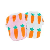 Polyester Vêtements pour chiens de compagnie Imprimé motif de carotte plus de couleurs pour le choix pièce