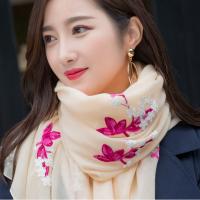 Cotton Women Scarf can be use as shawl & thermal embroidered PC