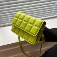 PU Leather Box Bag & Easy Matching Crossbody Bag plaid PC