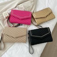 PU Leather iron-on Clutch Bag soft surface PC