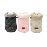 Tafetán de nylon Ropa para mascotas,  Felpa & Algodón, teñido de manera simple, Sólido, más colores para elegir,  trozo