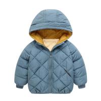 Polyester Children Parkas & thermal & unisex plain dyed Solid PC