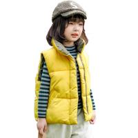 Polyester Children Vest & thermal & unisex plain dyed Solid PC