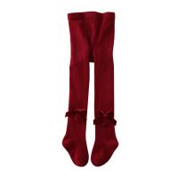 Combed Cotton Children Tights flexible & for girl Solid PC