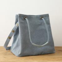 Cotton Linen Shoulder Bag soft surface & attached with hanging strap PC