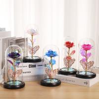 Glas & Kunststoff Glockenglas Dekoration, mehr Farben zur Auswahl,  Stück