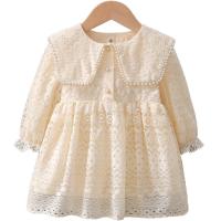 Cotton Princess Girl One-piece Dress & hollow patchwork PC