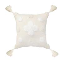 Cotton Linen Tassels Throw Pillow Covers geometric PC