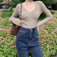 Polyamide Slim Women Sweater knitted Solid PC