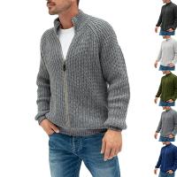 Acrylic Slim Men Sweater Solid PC