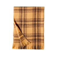 Polyester Tassels Women Scarf can be use as shawl & thermal plaid PC