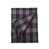 Polyester Tassels Women Scarf thermal weave plaid PC
