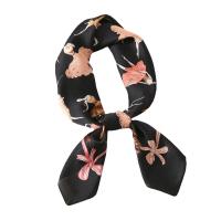 Polyester Easy Matching Square Scarf imitation silk printed PC