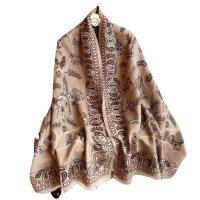 Polyester Easy Matching Women Scarf can be use as shawl & thermal printed PC