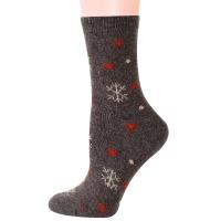 Nylon & Spandex & Cotton Women Knee Socks thermal mixed pattern mixed colors : Bag