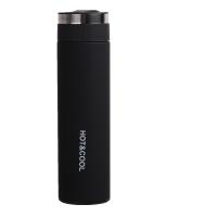 Stainless Steel & PC-Polycarbonate heat preservation Vacuum Bottle portable PC