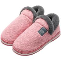 Plush Fluffy slippers & anti-skidding & thermal Thermo Plastic Rubber embroidered Solid Pair