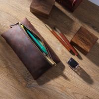 Cowhide Stationery Pen Bag general PC