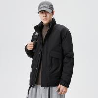 Polyester Plus Size Men Parkas & loose & thermal Solid PC