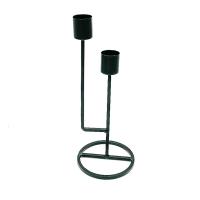 Iron Candle Holder for home decoration stoving varnish Solid Lot