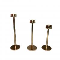 Iron Candle Holder for home decoration stoving varnish Solid gold Lot