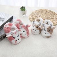 Thermo Plastic Rubber & Plush Fluffy slippers & thermal Pair