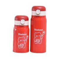 201 Stainless Steel with lanyard & heat preservation Vacuum Bottle portable 316 Stainless Steel Cartoon PC