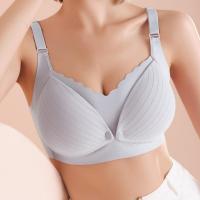 Cotton Push Up Nursing Bra & breathable & padded Solid PC
