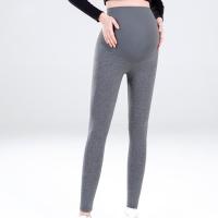 Cotton Slim & Nine Point Pants & High Waist Women Leggings flexible Solid PC