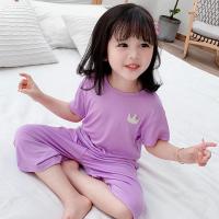 Modal & Cotton Girl Clothes Set & two piece embroider Others PC