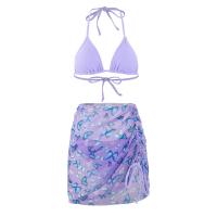 Polyester Bikini backless & padded Solid PC