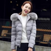 Polyester Plus Size Women Parkas & thermal patchwork Solid PC
