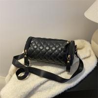 PU Leather Adjustable Strap Crossbody Bag soft surface Argyle PC