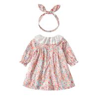 Cotton Girl One-piece Dress floral pink PC