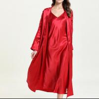 Polyester Women Robe Set & two piece Solid PC
