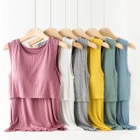 Polyester Tank Top & breathable Polyester Solid PC