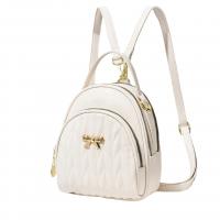 PU Leather Backpack soft surface bowknot pattern PC