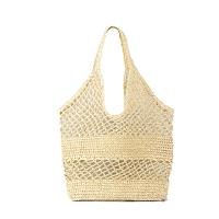 Straw Woven Shoulder Bag soft surface & hollow PC