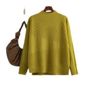 コアスピン糸 女性のセーター ニット 単色 選択のためのより多くの色 : 一つ