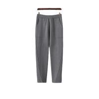 Viscose Fiber Women Casual Pants harem pants & loose & thermal knitted Solid : PC