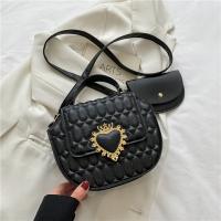 PU Leather With Coin Purse Handbag soft surface & attached with hanging strap PC