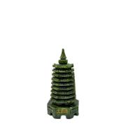 Jade Decoration for home decoration carving tower PC