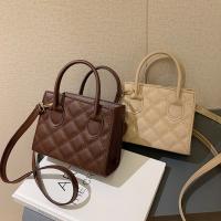 PU Leather Tote Bag Handbag attached with hanging strap PC
