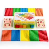 Wooden Creative Counting Rods Kit Box