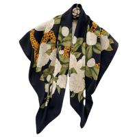 Polyester Easy Matching Square Scarf sun protection & thermal printed floral PC