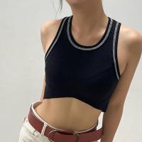 Polyester Slim Tank Top knitted PC