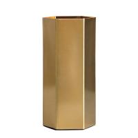 Iron Vase sealing gold color plated Solid gold PC