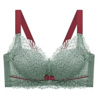 Polyester Shaper Push-up Bra & breathable floral PC